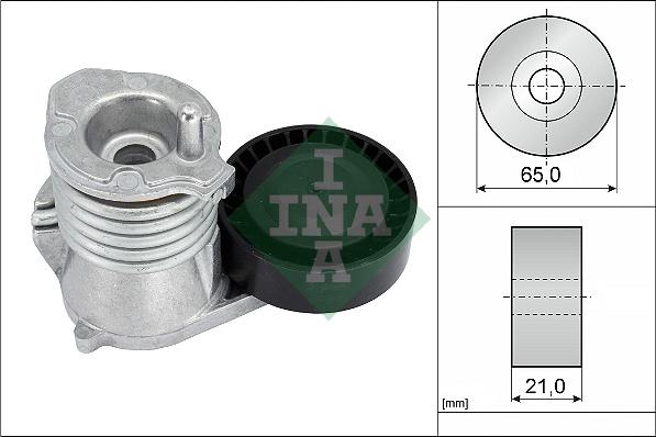 INA 534 0029 10 - Натягувач ременя, клинові зуб. avtolavka.club