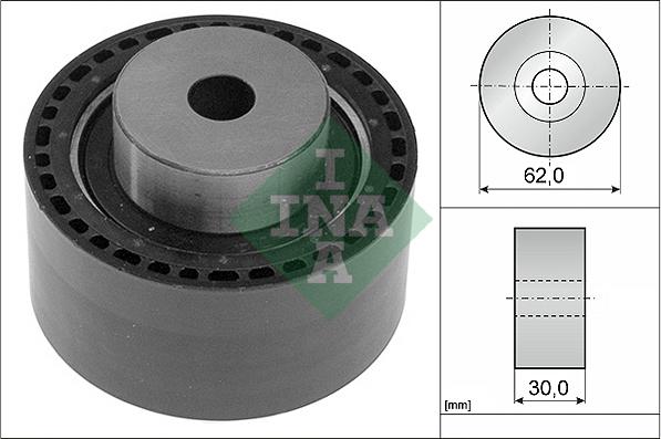 INA 532 0460 10 - Паразитний / Провідний ролик, зубчастий ремінь avtolavka.club