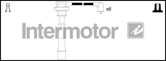 INTERMOTOR 76043 - Комплект проводів запалювання avtolavka.club