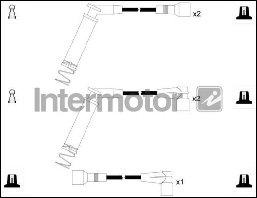 INTERMOTOR 76331 - Комплект проводів запалювання avtolavka.club