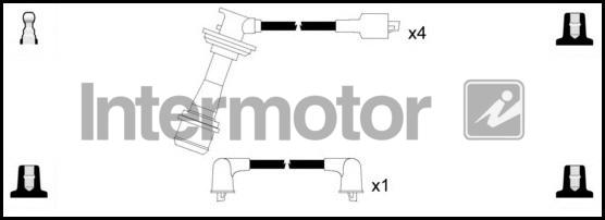 INTERMOTOR 73610 - Комплект проводів запалювання avtolavka.club