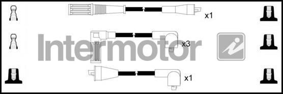 INTERMOTOR 73174 - Комплект проводів запалювання avtolavka.club