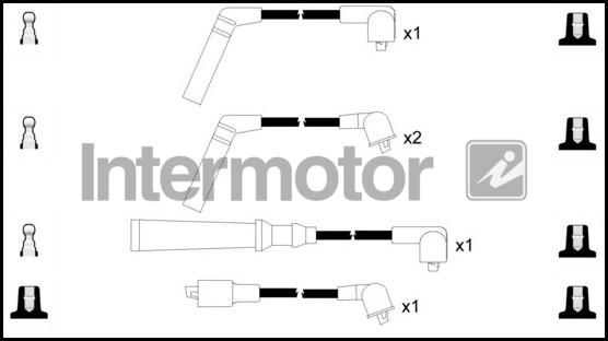 INTERMOTOR 73202 - Комплект проводів запалювання avtolavka.club