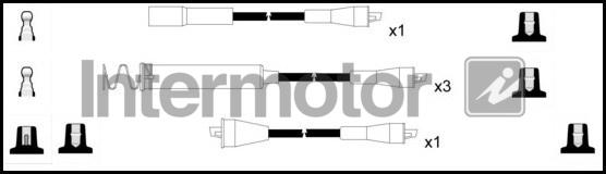 INTERMOTOR 73790 - Комплект проводів запалювання avtolavka.club