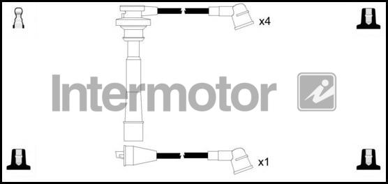 INTERMOTOR 73739 - Комплект проводів запалювання avtolavka.club