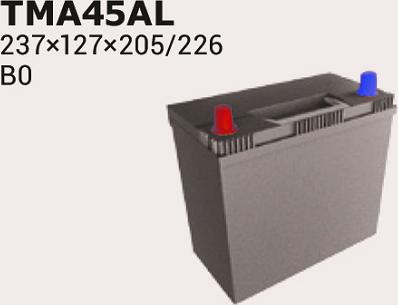 IPSA TMA45AL - Стартерна акумуляторна батарея, АКБ avtolavka.club