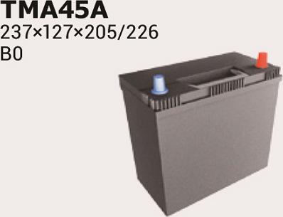 IPSA TMA45A - Стартерна акумуляторна батарея, АКБ avtolavka.club