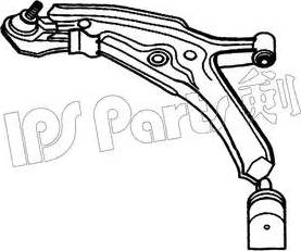 IPS Parts IAR-10103 - Важіль незалежної підвіски колеса avtolavka.club