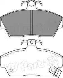 IPS Parts IBD-1430 - Гальмівні колодки, дискові гальма avtolavka.club