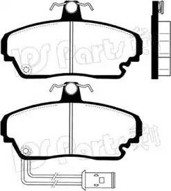 IPS Parts IBD-1428 - Гальмівні колодки, дискові гальма avtolavka.club