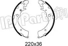 IPS Parts IBL-4411 - Гальмівні колодки avtolavka.club