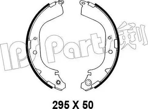 IPS Parts IBL-4196 - Гальмівні колодки avtolavka.club