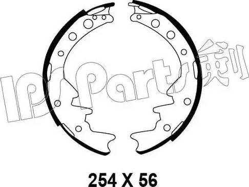 IPS Parts IBL-4233 - Гальмівні колодки avtolavka.club