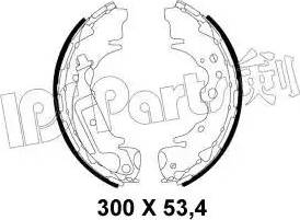 IPS Parts IBL-4K09 - Гальмівні колодки avtolavka.club