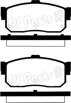 IPS Parts IBR-1127 - Гальмівні колодки, дискові гальма avtolavka.club