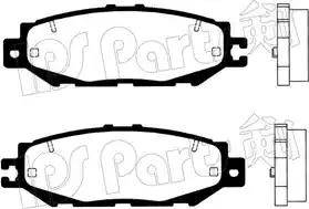 IPS Parts IBR-1295 - Гальмівні колодки, дискові гальма avtolavka.club