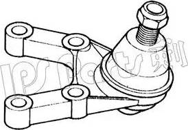 IPS Parts IJO-10523R - Шарова опора, несучий / направляючий шарнір avtolavka.club