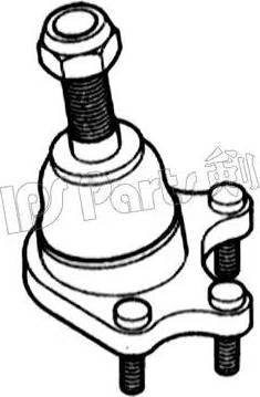 IPS Parts IJO-10227 - Шарова опора, несучий / направляючий шарнір avtolavka.club