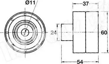 IPS Parts ITB-6101 - Натягувач, зубчастий ремінь avtolavka.club