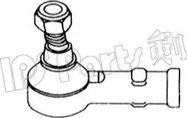 IPS Parts ITR-10081 - Наконечник рульової тяги, кульовий шарнір avtolavka.club