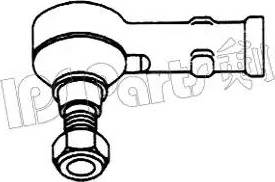 IPS Parts ITR-10D60 - Наконечник рульової тяги, кульовий шарнір avtolavka.club