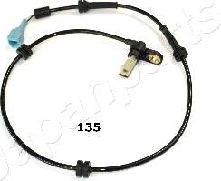 Japanparts ABS-135 - Датчик ABS, частота обертання колеса avtolavka.club