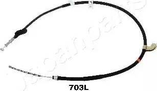Japanparts BC-703L - Трос, гальмівна система avtolavka.club
