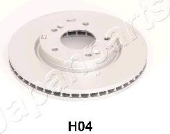 Japanparts DI-H04 - Гальмівний диск avtolavka.club