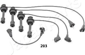 Japanparts IC-203 - Комплект проводів запалювання avtolavka.club