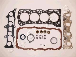 Japanparts KG-812 - Комплект прокладок, головка циліндра avtolavka.club