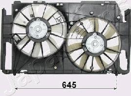 Japanparts VNT152022 - Вентилятор, охолодження двигуна avtolavka.club