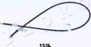 Japko 131153L - Трос, гальмівна система avtolavka.club