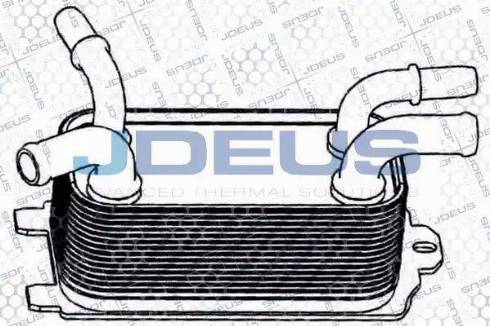 Jdeus 431M14 - Масляний радіатор, автоматична коробка передач avtolavka.club