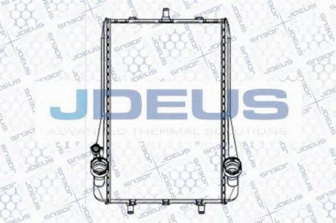 Jdeus 043M14 - Радіатор, охолодження двигуна avtolavka.club