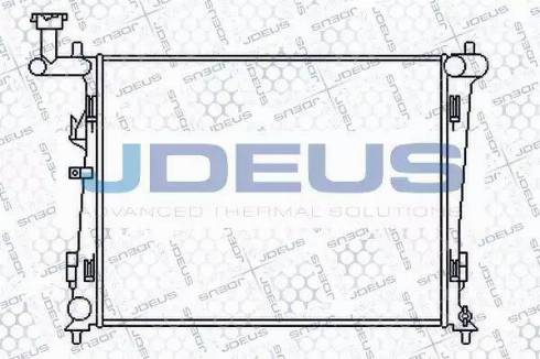 Jdeus 065M09 - Радіатор, охолодження двигуна avtolavka.club