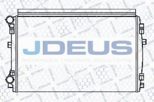 Jdeus 001M31 - Радіатор, охолодження двигуна avtolavka.club