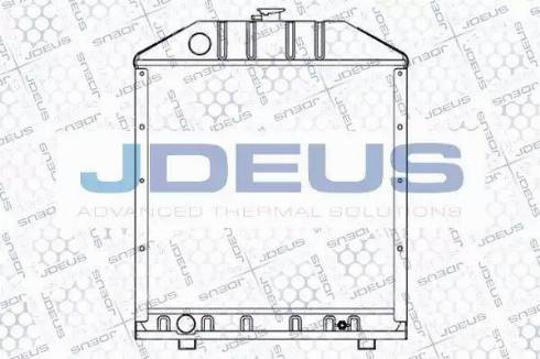 Jdeus 011M06 - Радіатор, охолодження двигуна avtolavka.club