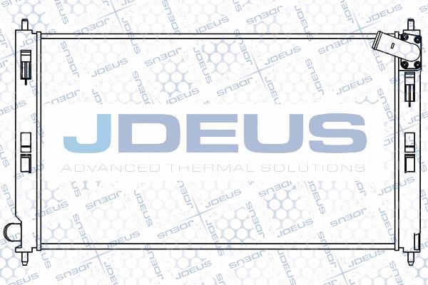 Jdeus 018M41 - Радіатор, охолодження двигуна avtolavka.club