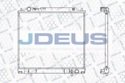 Jdeus 018M31 - Радіатор, охолодження двигуна avtolavka.club