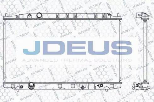 Jdeus 013M35 - Радіатор, охолодження двигуна avtolavka.club