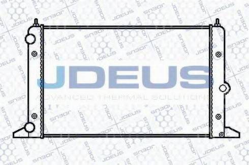 Jdeus 012M21 - Радіатор, охолодження двигуна avtolavka.club