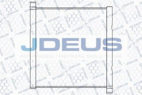 Jdeus 017M84 - Радіатор, охолодження двигуна avtolavka.club