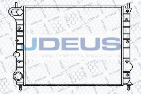 Jdeus 036M08 - Радіатор, охолодження двигуна avtolavka.club