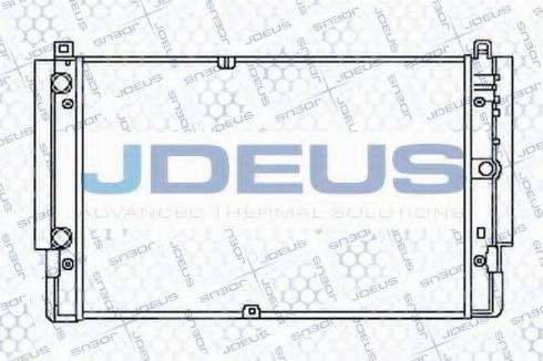 Jdeus 030V48 - Радіатор, охолодження двигуна avtolavka.club