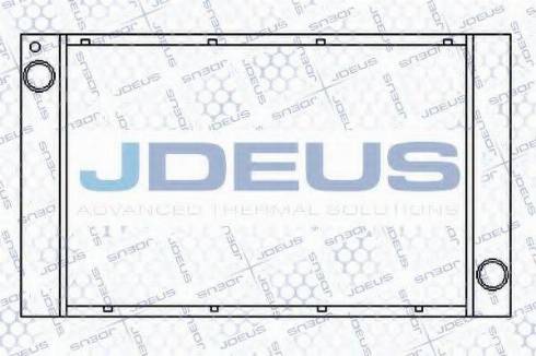 Jdeus 070M03 - Радіатор, охолодження двигуна avtolavka.club