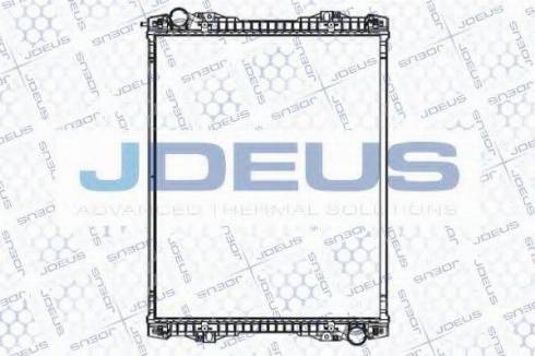 Jdeus 141M05 - Радіатор, охолодження двигуна avtolavka.club