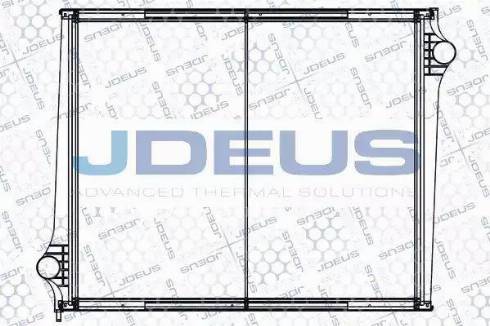 Jdeus 141M03 - Радіатор, охолодження двигуна avtolavka.club