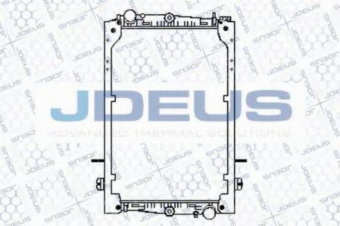 Jdeus 108M03 - Радіатор, охолодження двигуна avtolavka.club