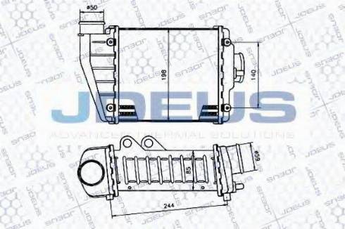 Jdeus 830N33 - Интеркулер avtolavka.club