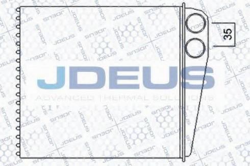 Jdeus 201M03A - Теплообмінник, опалення салону avtolavka.club
